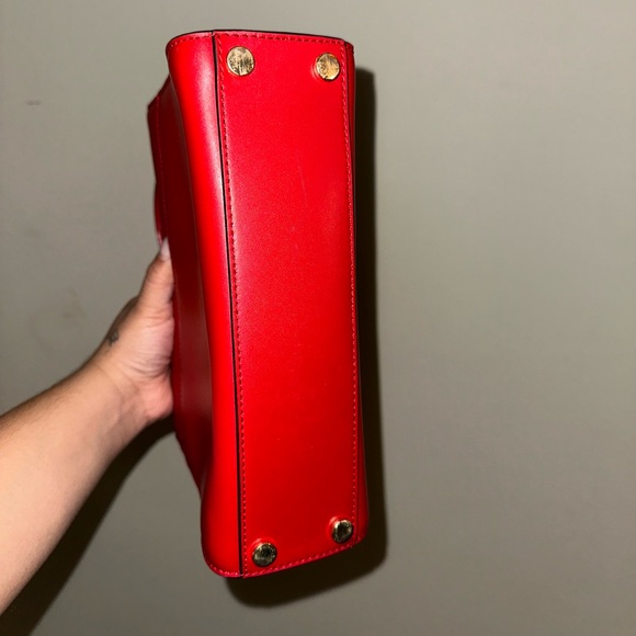 Michael Kors Mini Red Purse - Picture 2 of 9